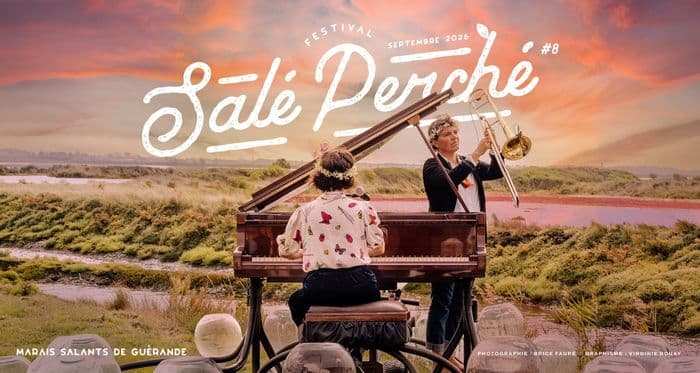 Affiche, Festival Salé Perché #8 dans les marais salants de Guérande