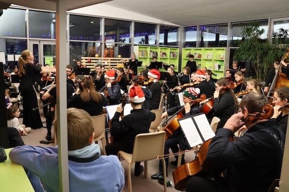 Affiche, Eclats d'hiver - Concert des orchestres prélude et symphonique