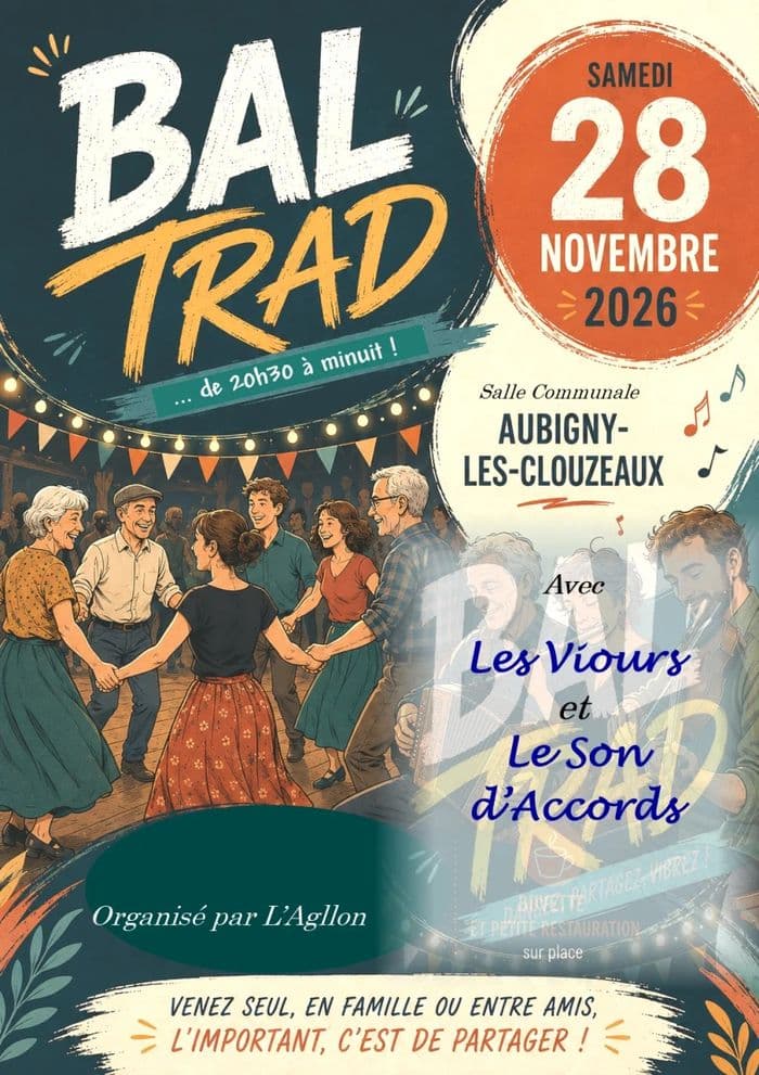 Affiche, Bal Trad'