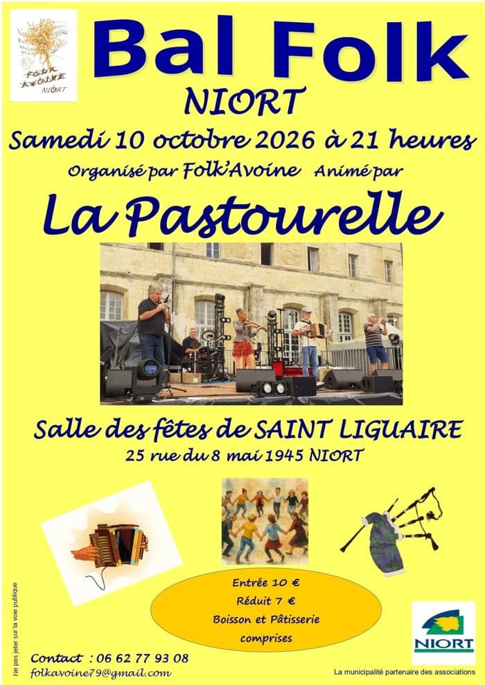 Affiche, Thé folk Téléthon
