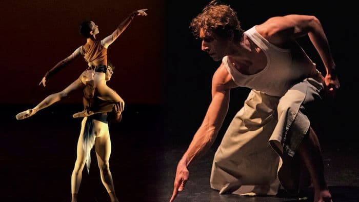 Affiche, DEUX MONDES OPPOSÉS - Membres du Ballet de l'Opéra National de Bordeaux