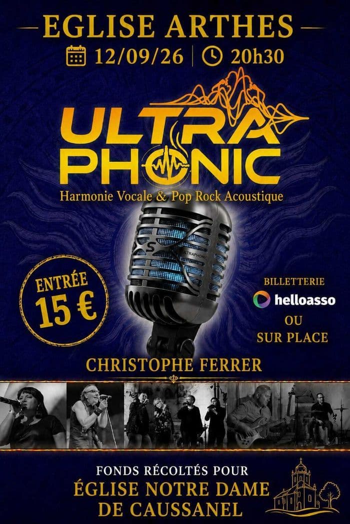 Affiche, Concert Ultra Phonic