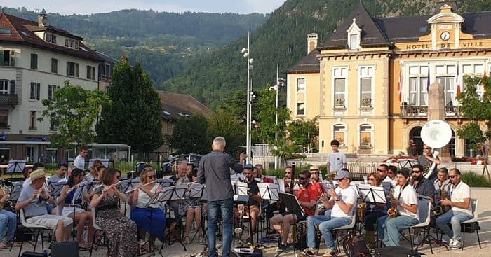 Affiche, Concert de L’Orchestre D’Harmonie de Cluses