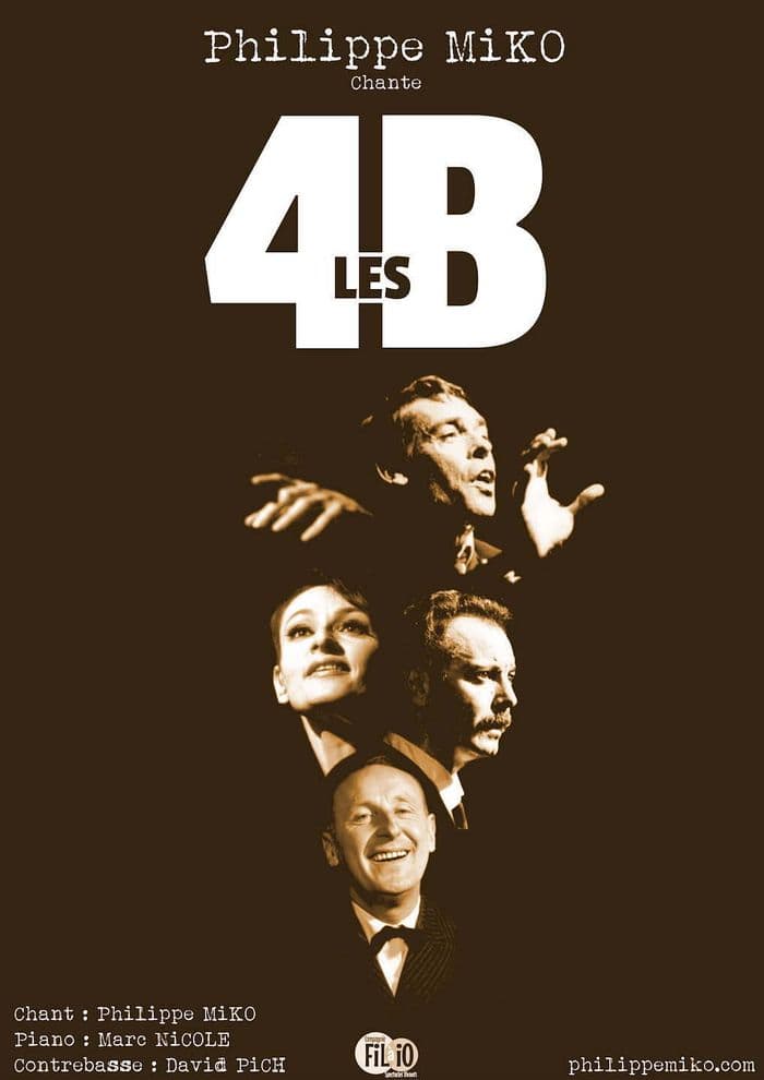 Affiche, Les 4B
