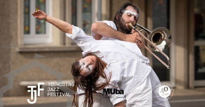 Affiche, Tourcoing Jazz Festival 2026 ⯁ Claire Lamothe & Robinson Khoury