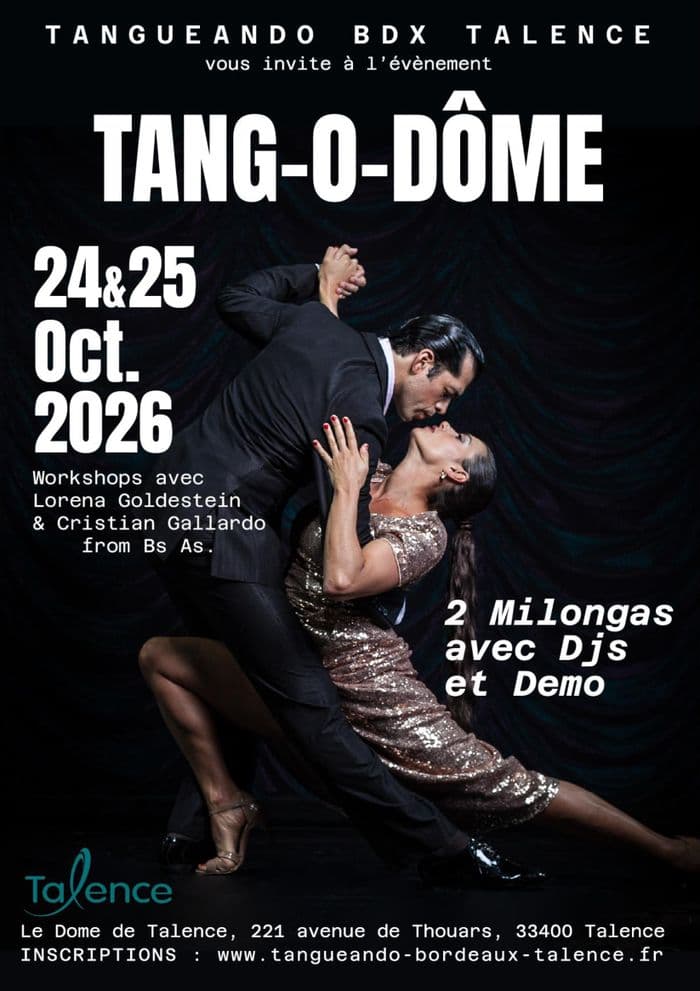 Affiche, Tango-O-Dôme