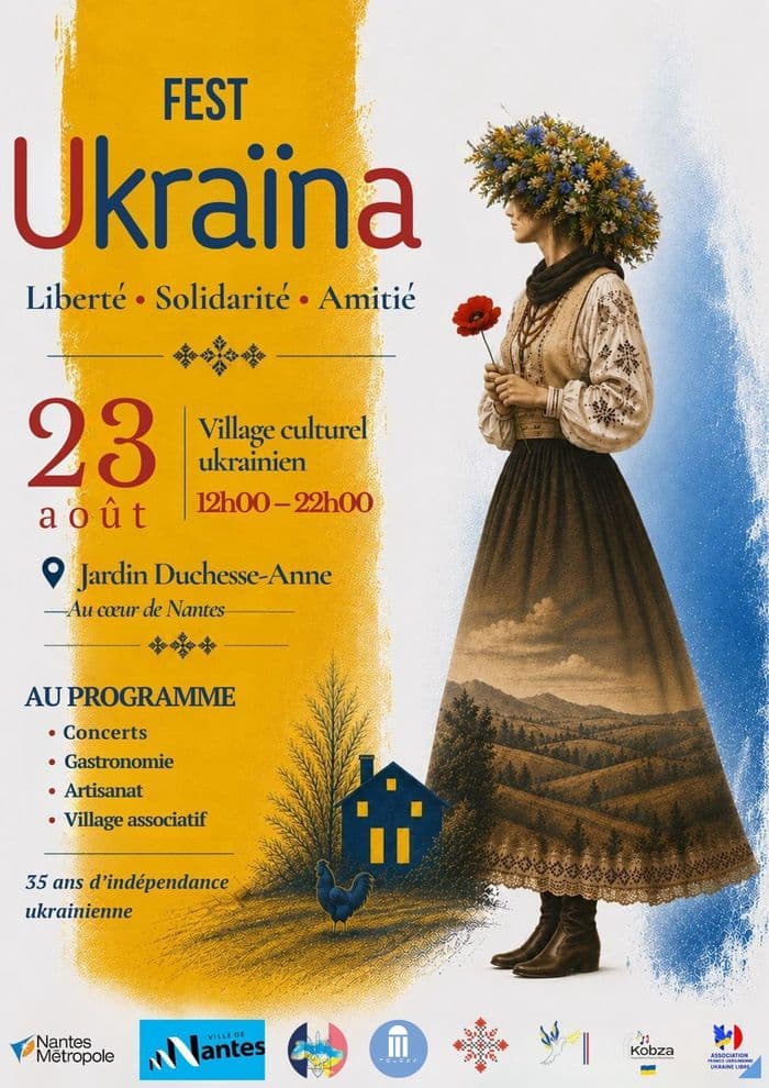Affiche, Ukraїna FEST  - Festival de la Culture Ukrainienne