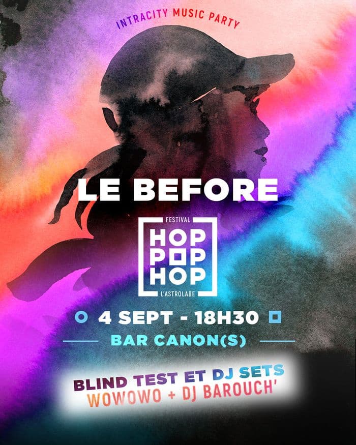 Affiche, Festival HOP POP HOP, le Before