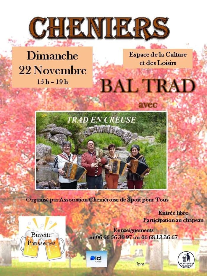 Affiche, Bal trad