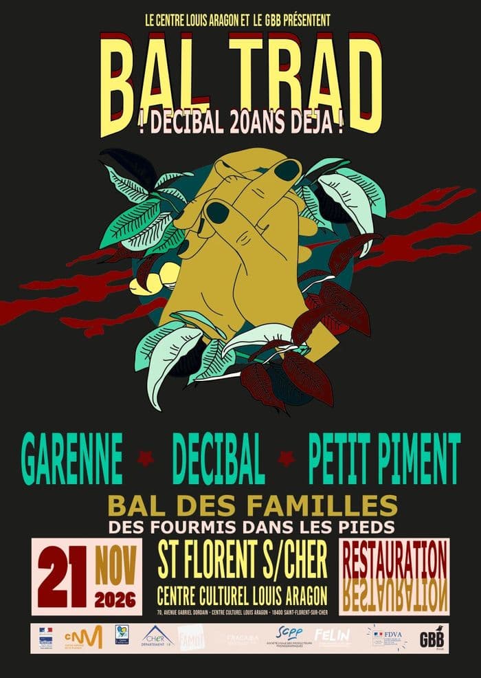 Affiche, Bal Trad