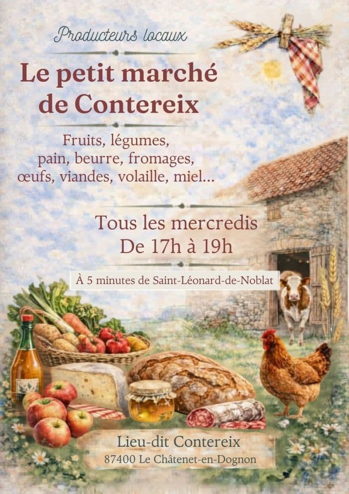 Affiche, Madame Forró solo au petit marché de Contereix