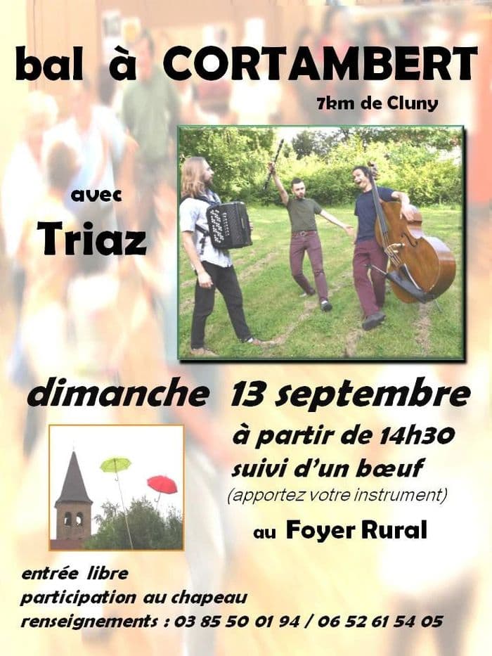 Affiche, bal trad