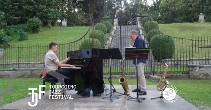 Affiche, Tourcoing Jazz Festival 2026 ⯁ Vivien Brouiller & Arno Thuillier
