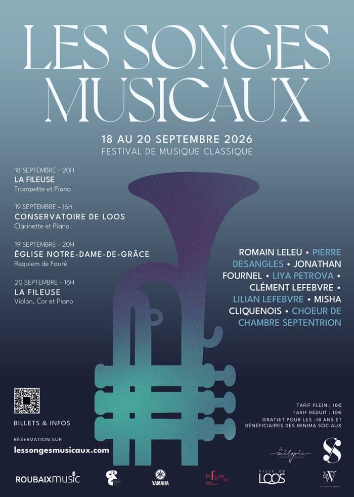 Affiche, Festival Les Songes Musicaux