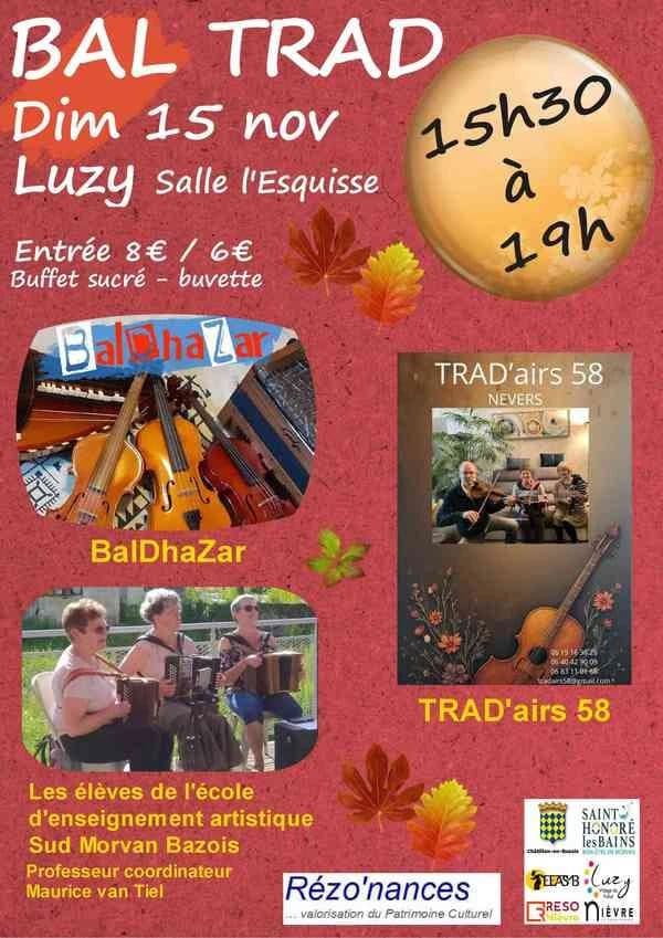 Affiche, Bal Trad