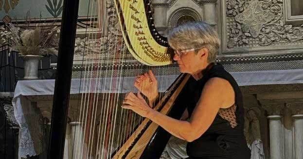 Affiche, Concert de harpe - Octobre rose