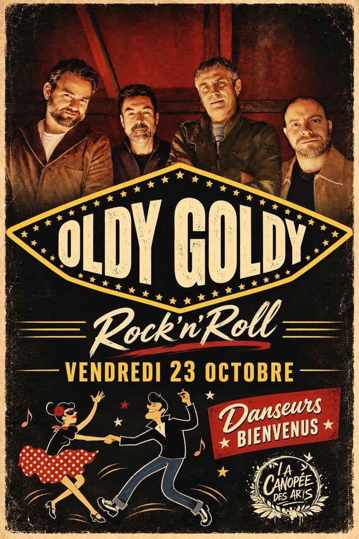 Affiche, 🎸 Oldy Goldy • Rock’N’Roll à la Canopée 💃