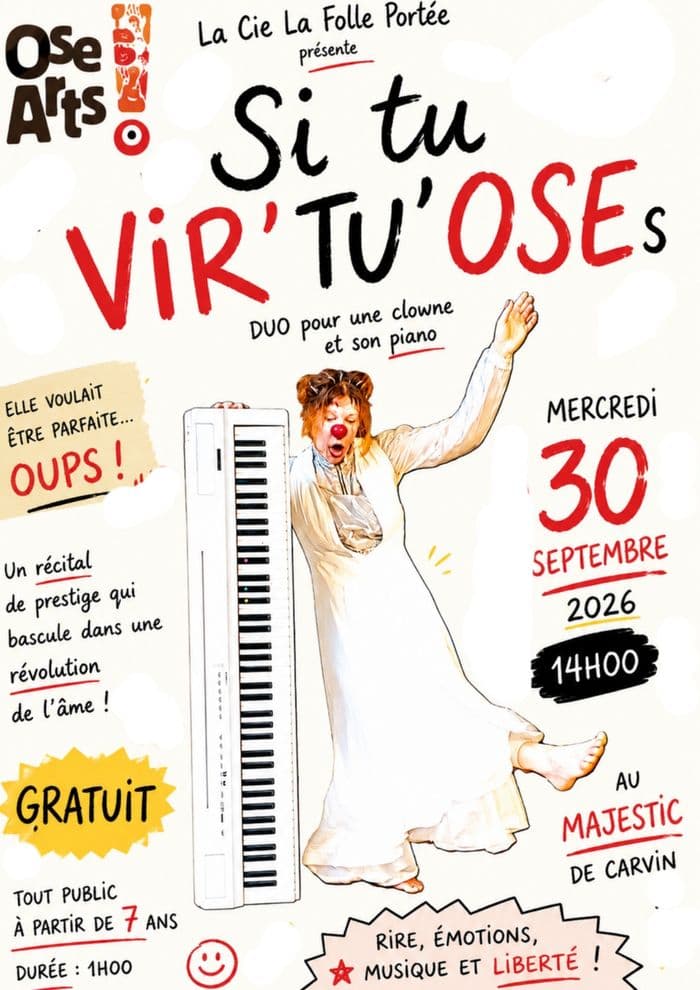Affiche, Si tu VIR'TU'OSEs