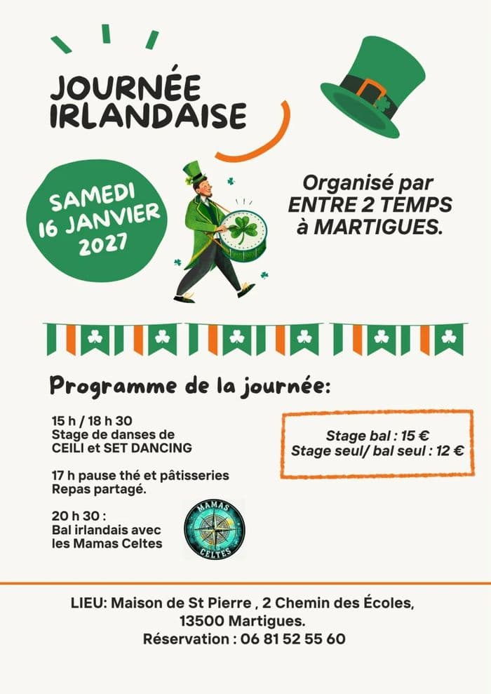 Affiche, Journée Irlandaise