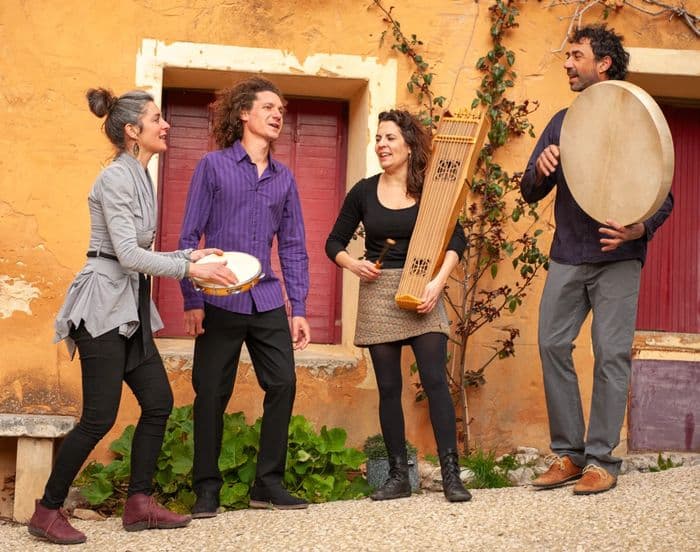 Affiche, Concert de Tant que li siam, polyphonies du Ventoux