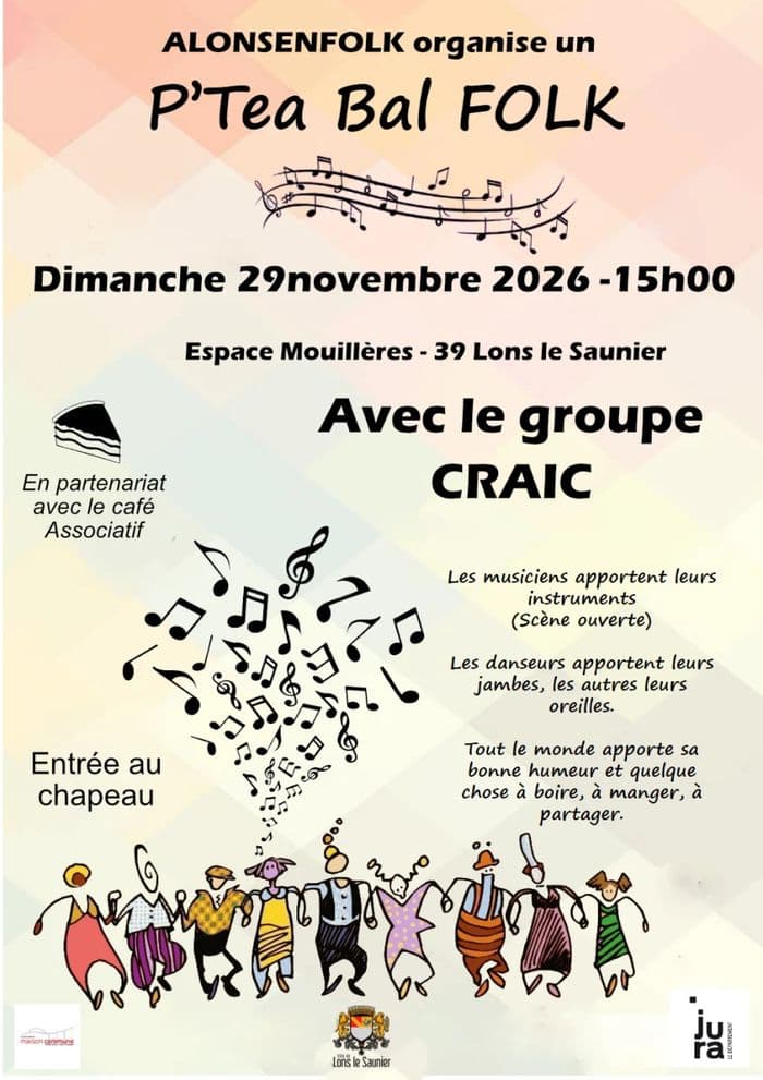 Affiche, P'tea Bal
