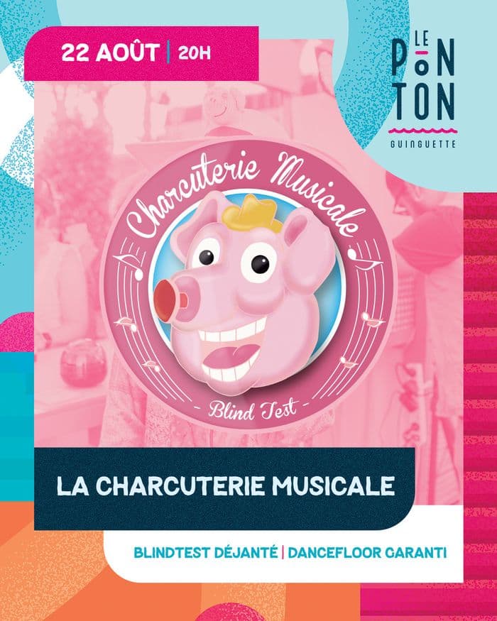 Affiche, Blindtest - La Charcuterie Musicale