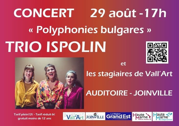 Affiche, Concert Polyphonies bulgares