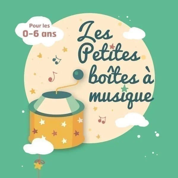 Affiche, Les Petites boîtes à musique