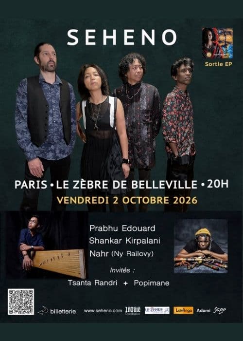 Affiche, SEHENO à Paris (75) Release party du nouvel EP 'Dance in Resilience'.