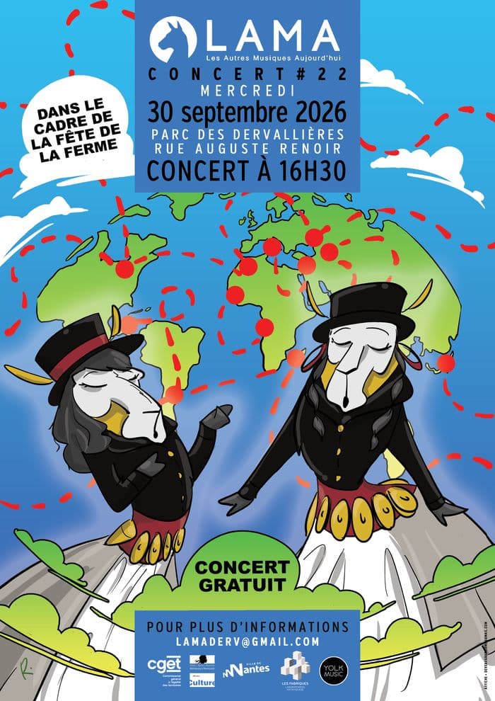 Affiche, 🦙 Le LAMA & la fête de la ferme 🥳