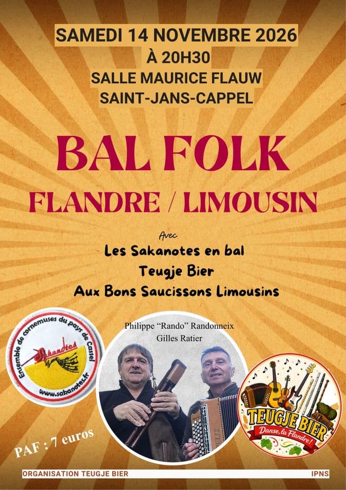 Affiche, Bal folk annuel