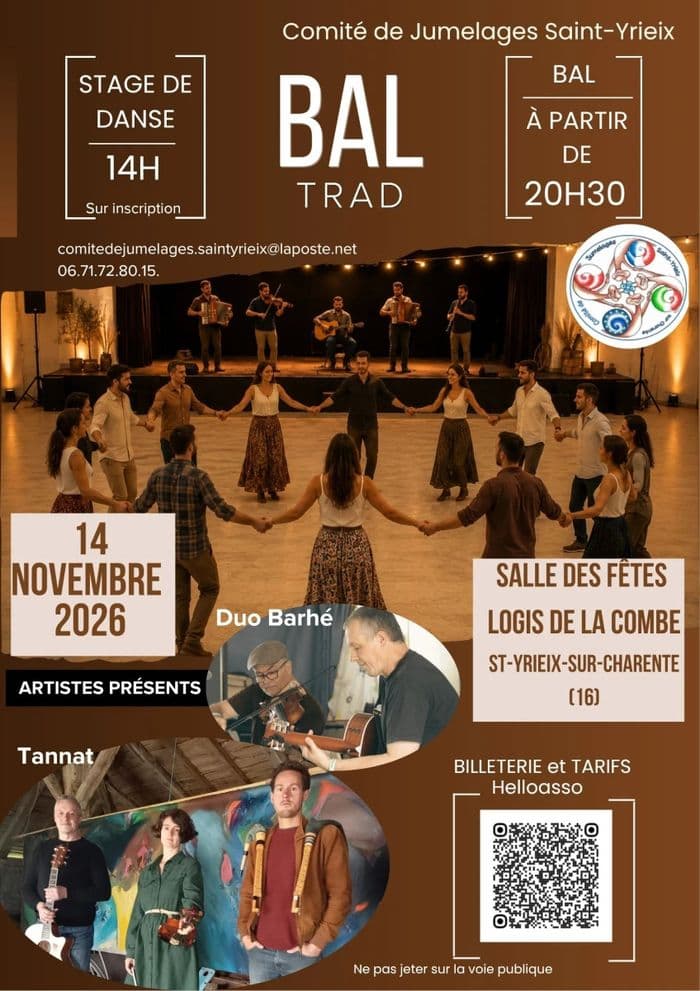 Affiche, Bal trad