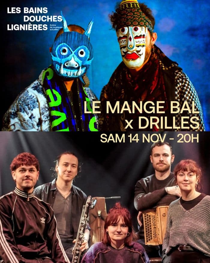 Affiche, Le Mange Bal + Drilles