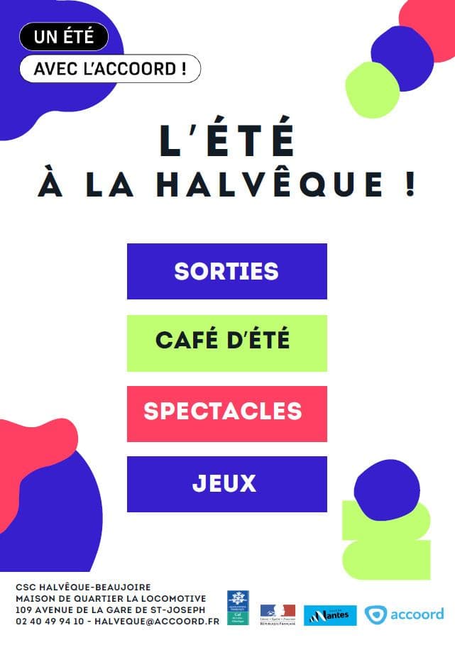 Affiche, Les jeudis de la Plaine à la Halvêque