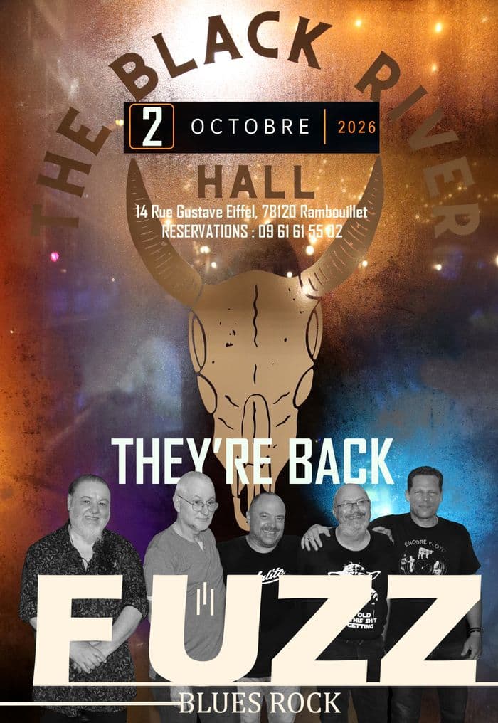 Affiche, FUZZ revient au Black River