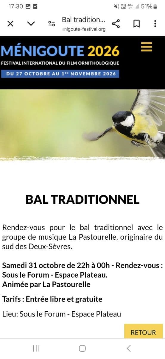Affiche, Bal trad'