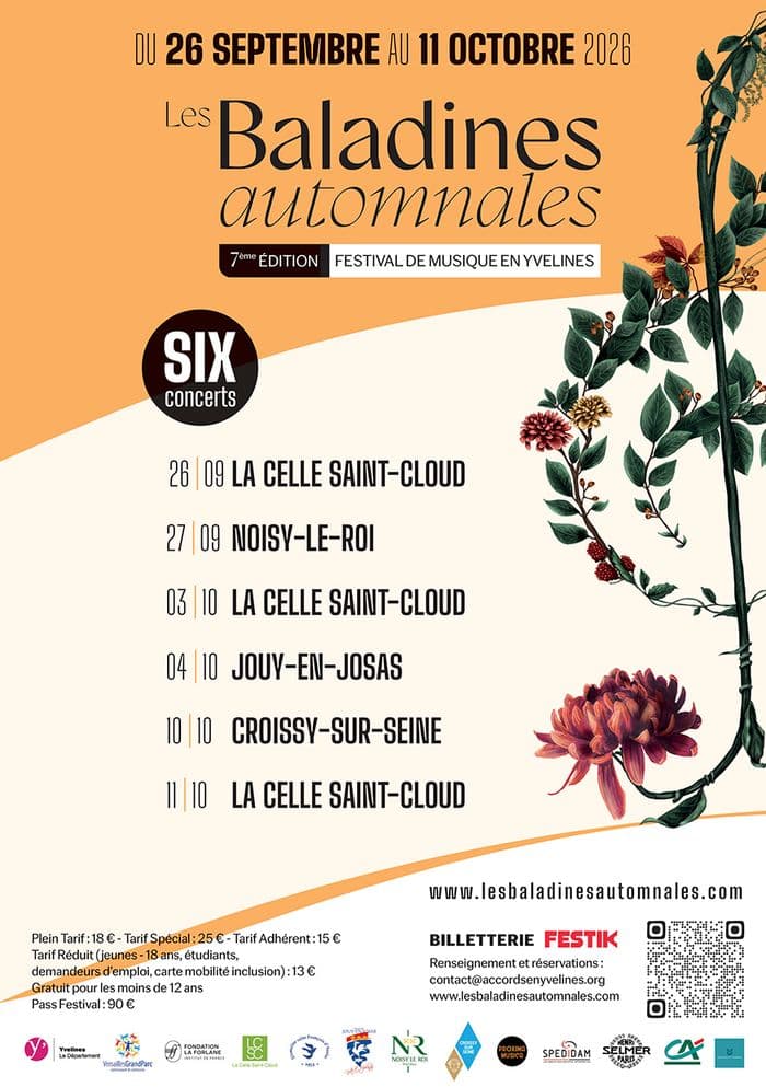 Affiche, Les Baladines Automnales