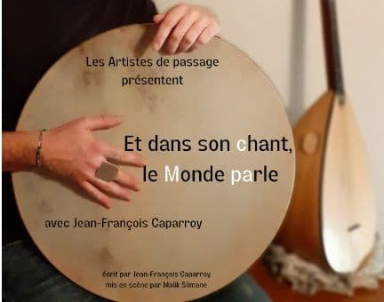 Affiche, Conte musical et poétique "Et dans son chant le monde parle"