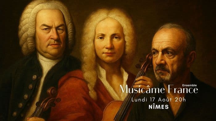 Affiche, Concert à Nîmes: Vivaldi x Bach x Piazzolla
