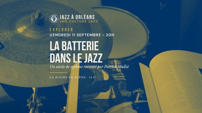 Affiche, Histoire de la batterie dans le jazz