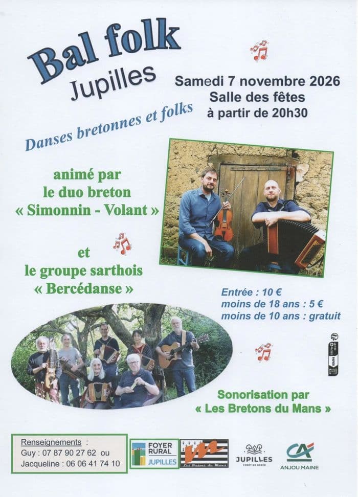 Affiche, Bal folk