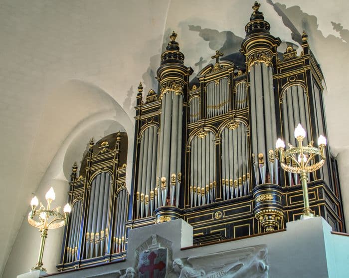 Affiche, Présentation de l'orgue historique Cavaillé-Coll