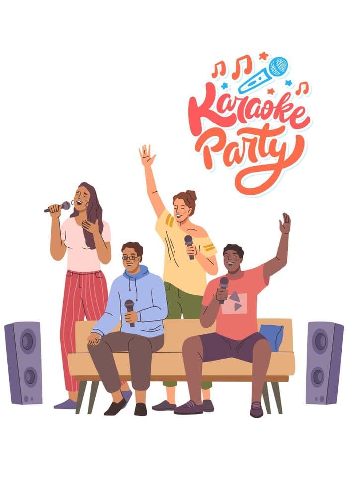 Affiche, Karaoké live