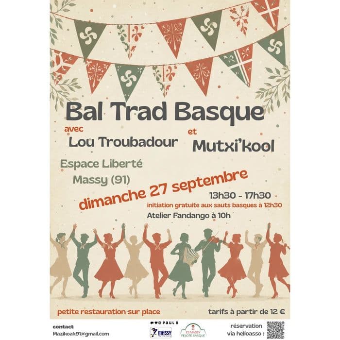 Affiche, Bal Trad Basque - ANNULE -
