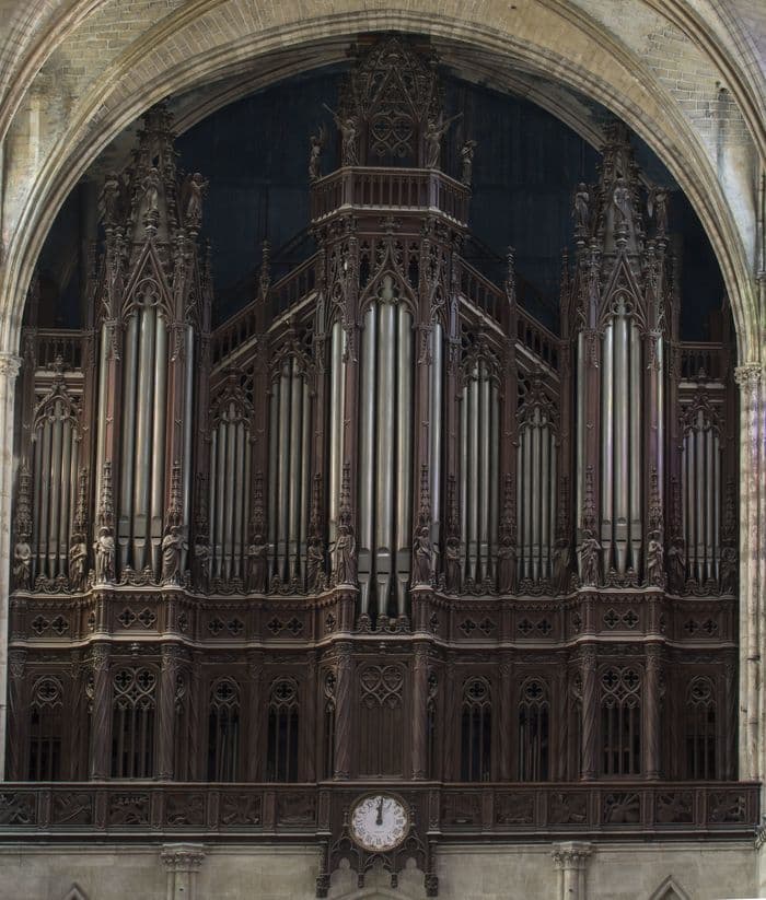 Affiche, Concert d’orgue de Frédéric Muñoz