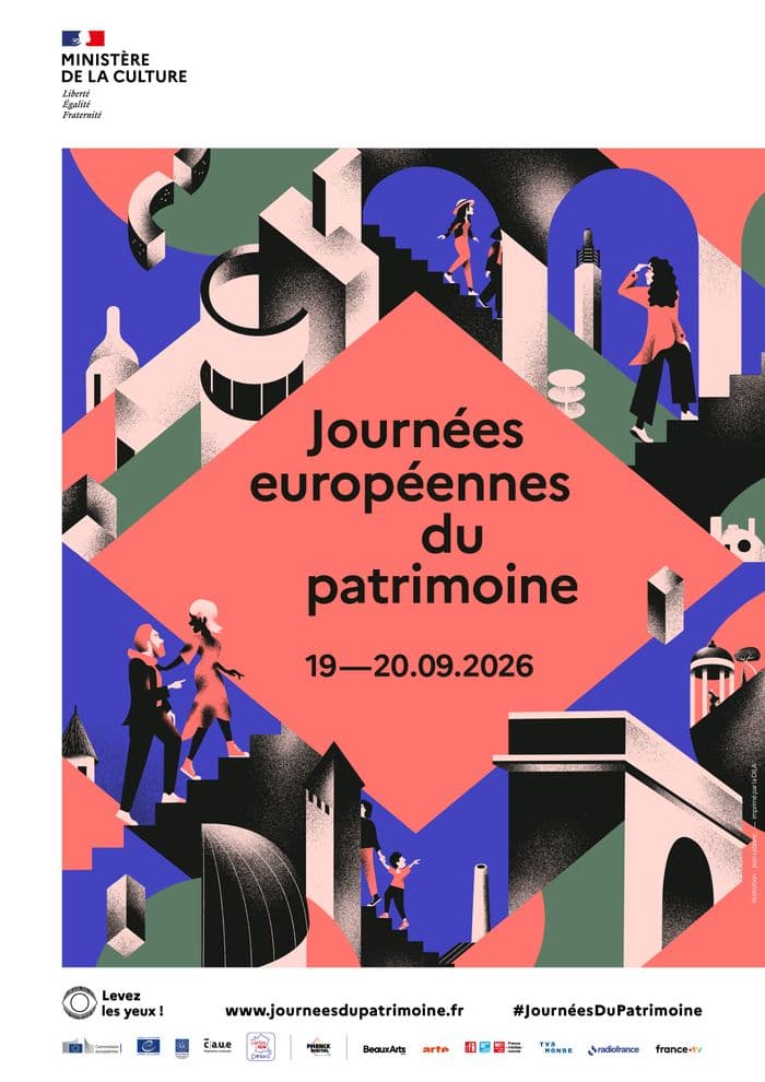 Affiche, "La montagne a des oreilles" - Spectacle participatif, musical, visuel et conté.
