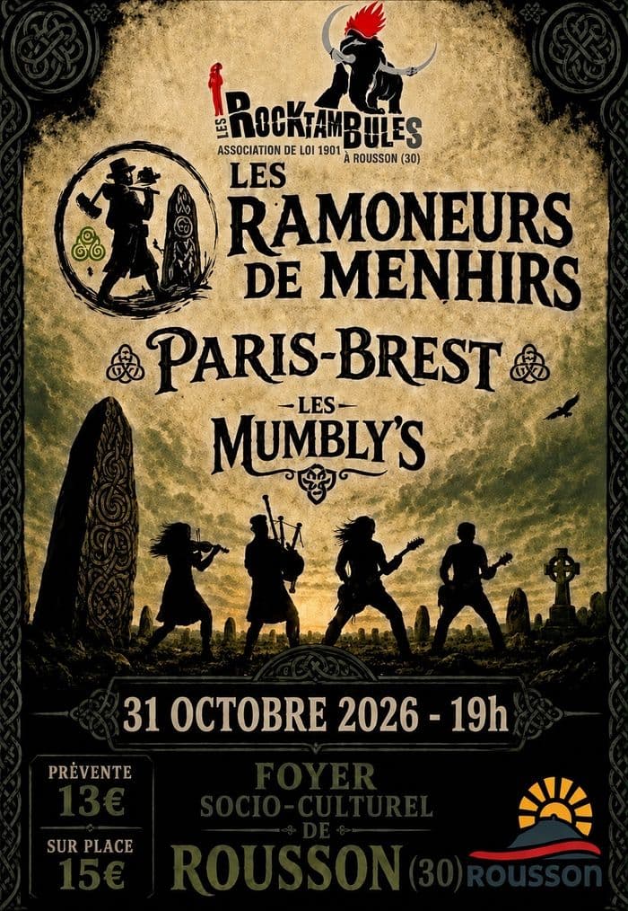 Affiche, Concert Rocktambules