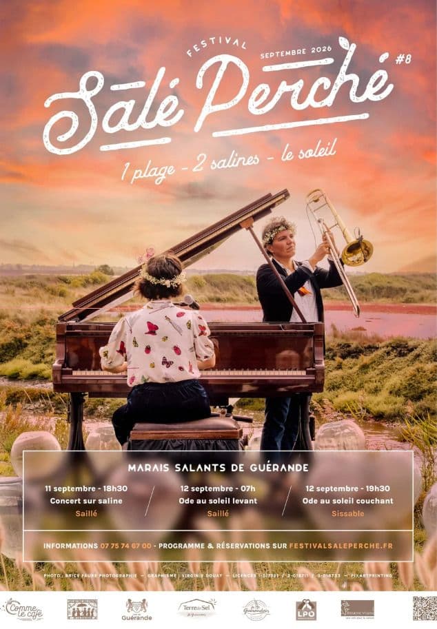 Affiche, Festival Salé Perché #8 - Ode au soleil couchant