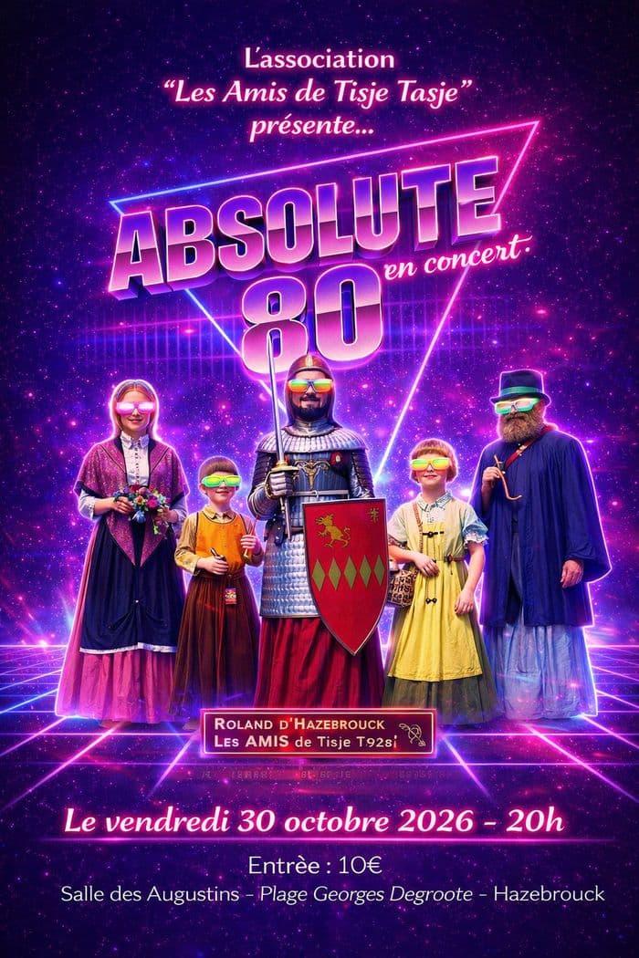 Affiche, Soirée année 80