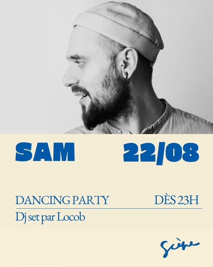 Affiche, Dj Set - Locob